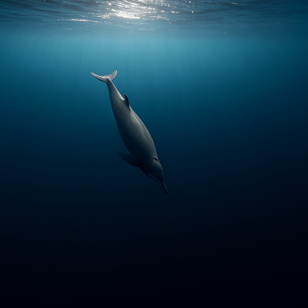 Baleine à bec en plongée record