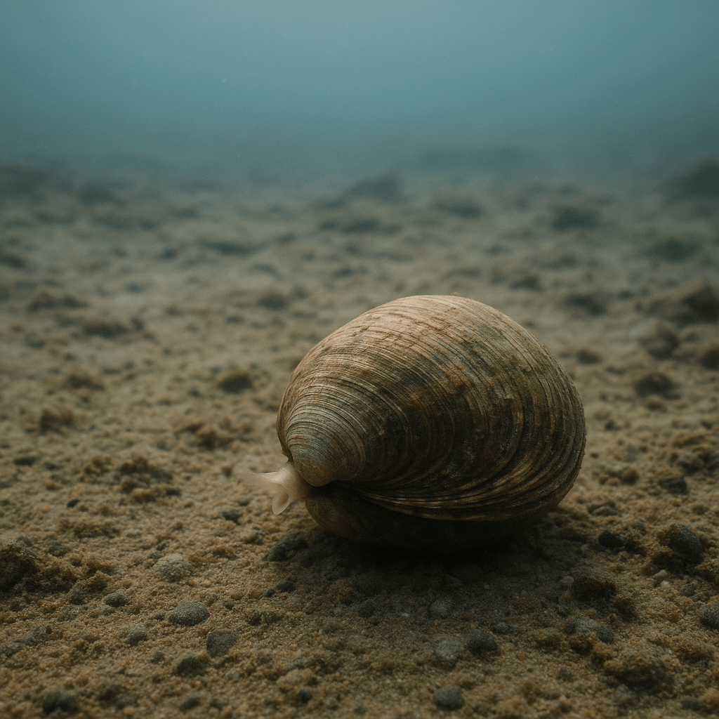 Mollusque Ming, la palourde de 507 ans