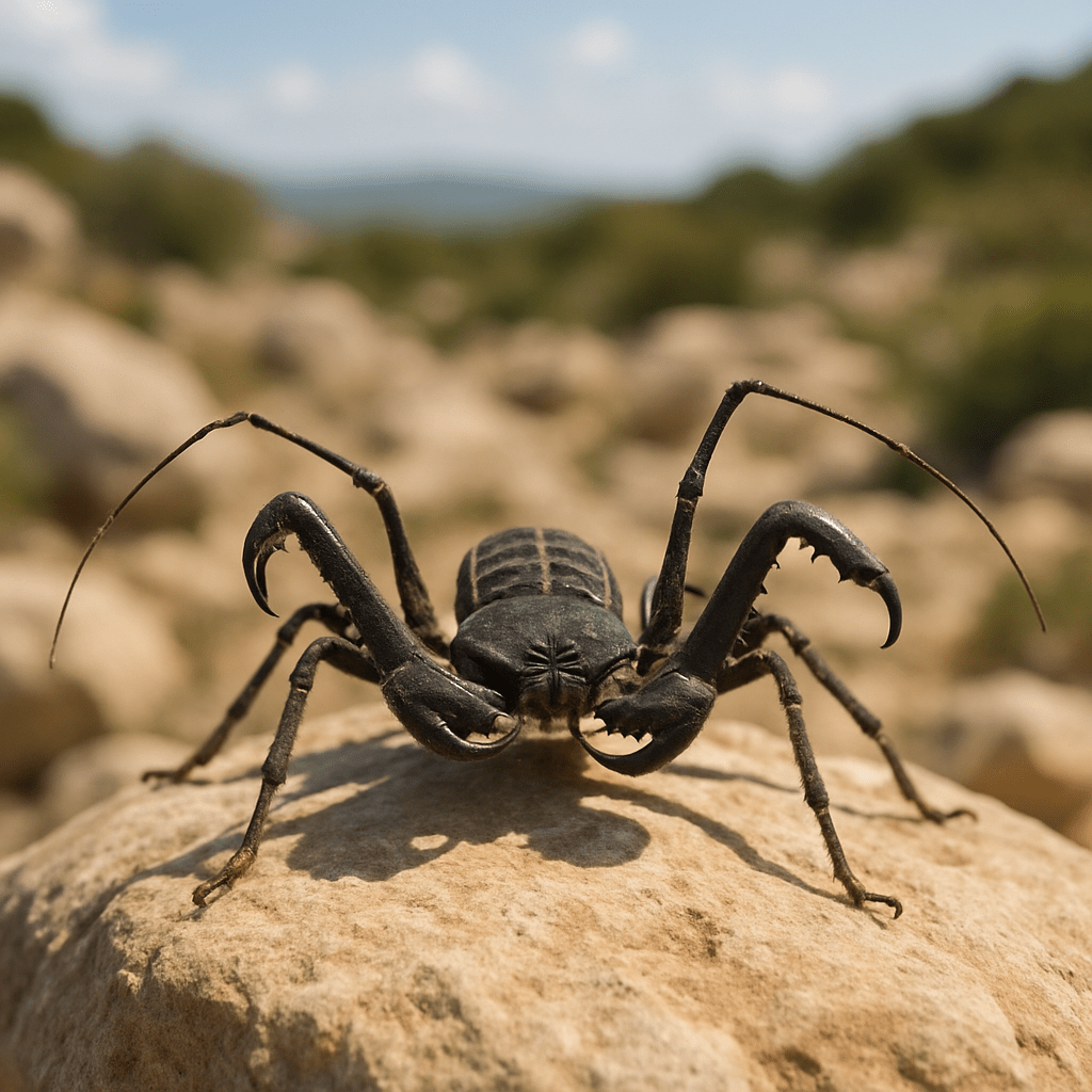 Phryne l'araignée-scorpion sans venin