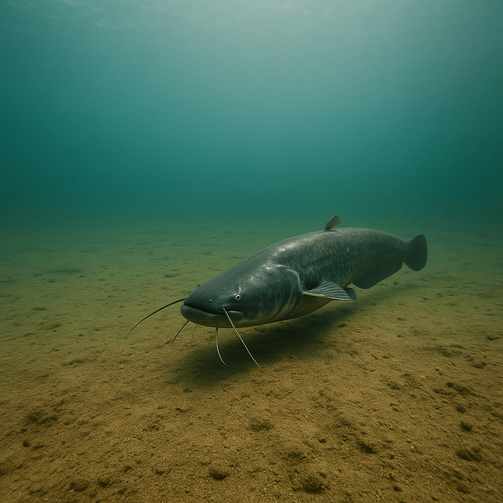 Poisson-chat illustrant ses papilles gustatives