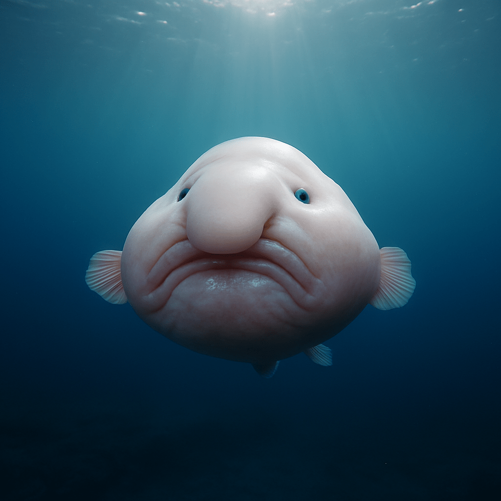 Blobfish victime de la décompression