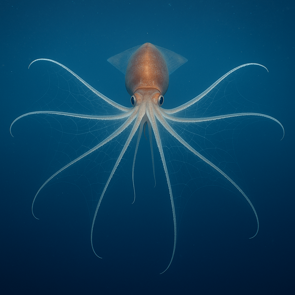 Calmar à longues queues