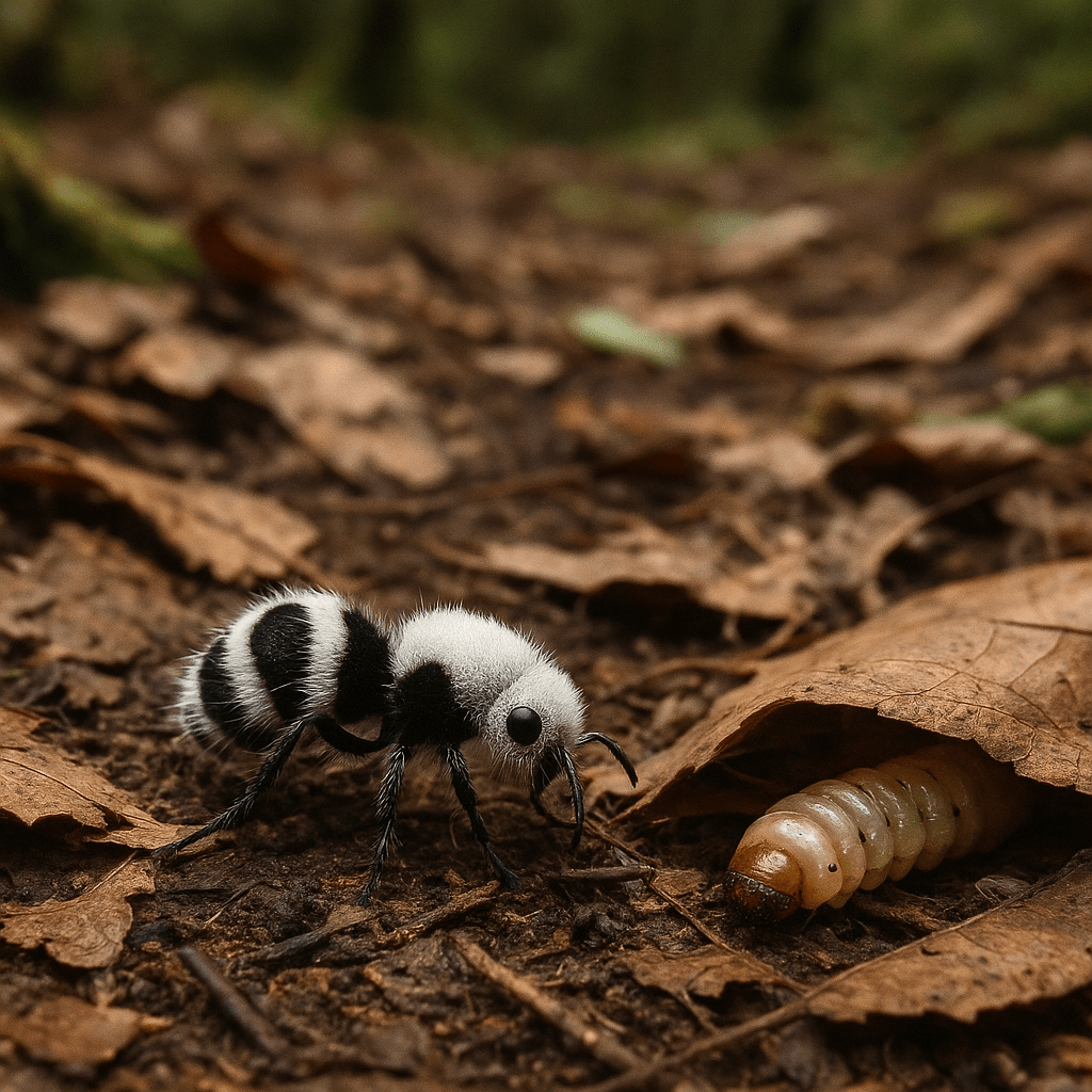 GuĂȘpe fourmi-panda