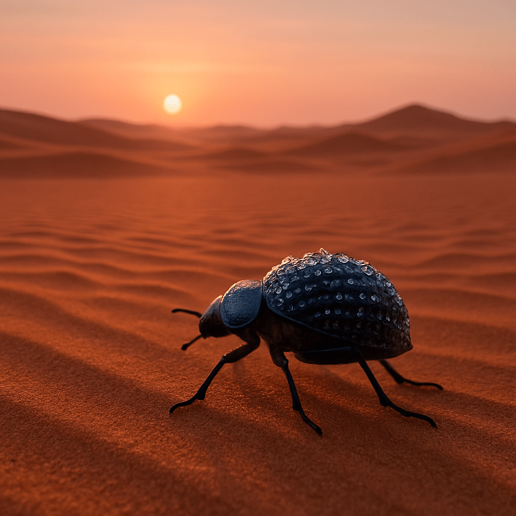 Sténocara dans le désert