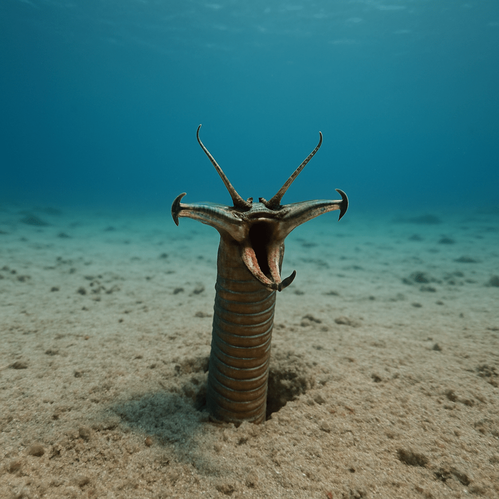 Ver Bobbit émergeant du sable