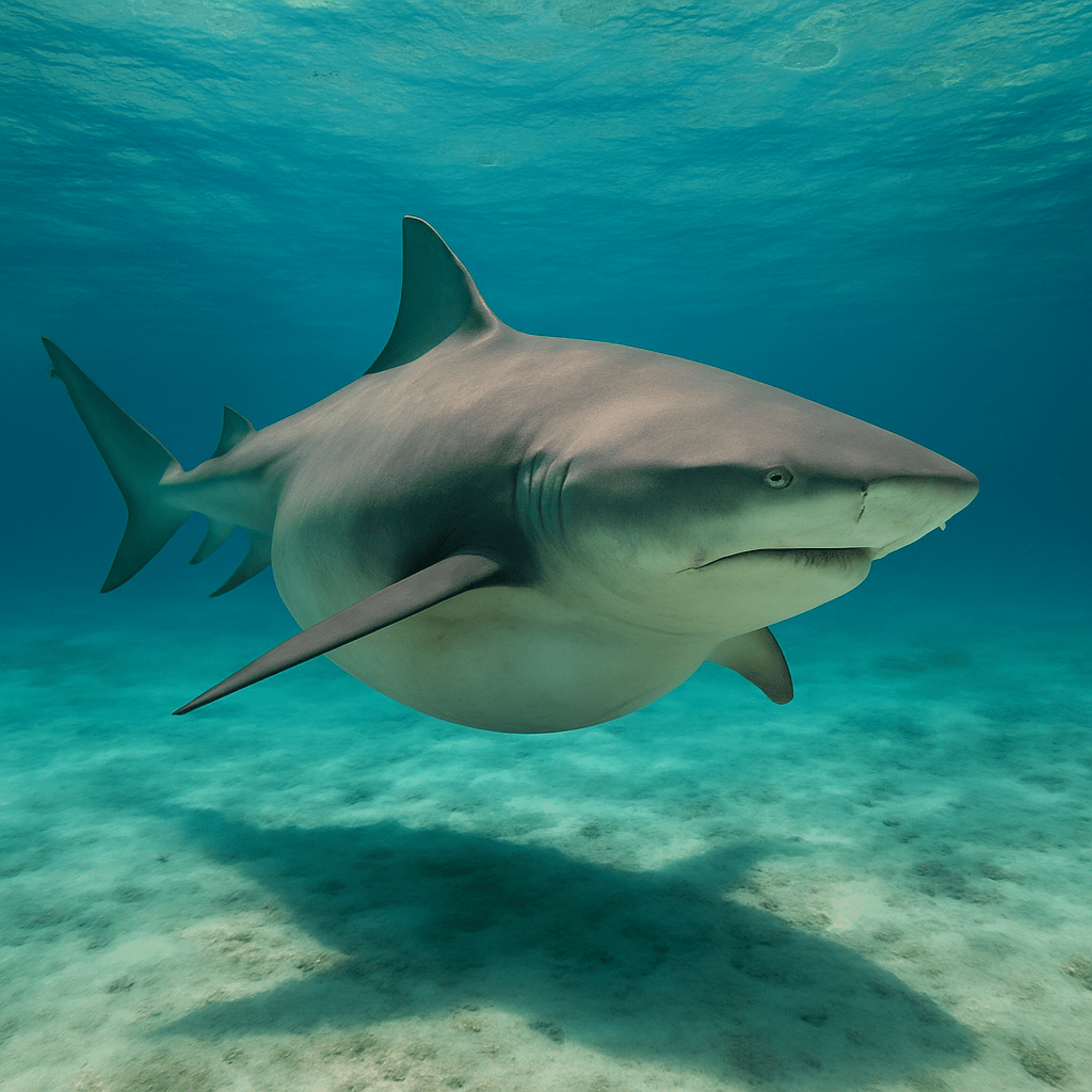 Requin-taureau dévorant ses frères dans l’utérus