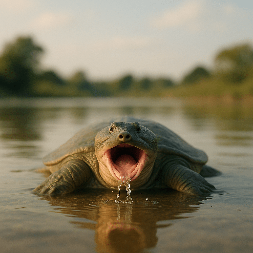 Tortue à carapace molle