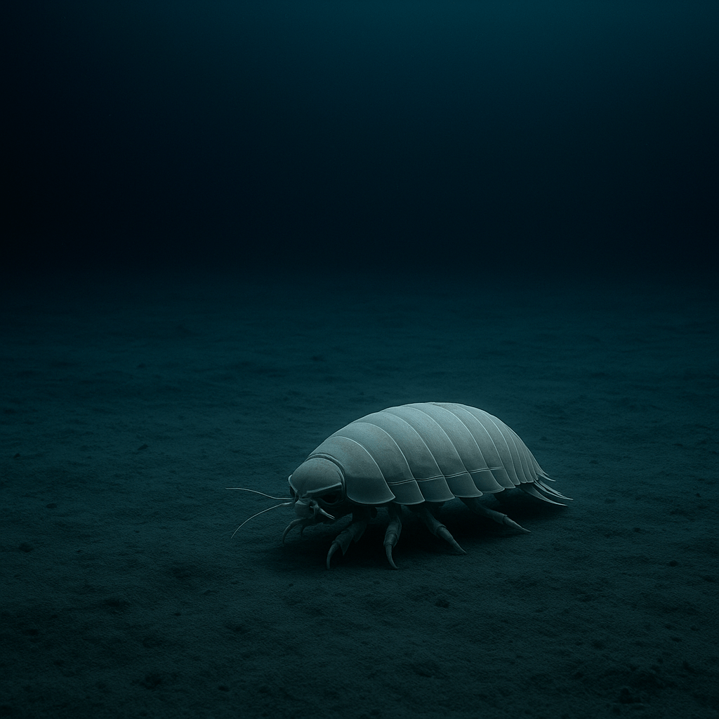 Cloporte géant des abysses