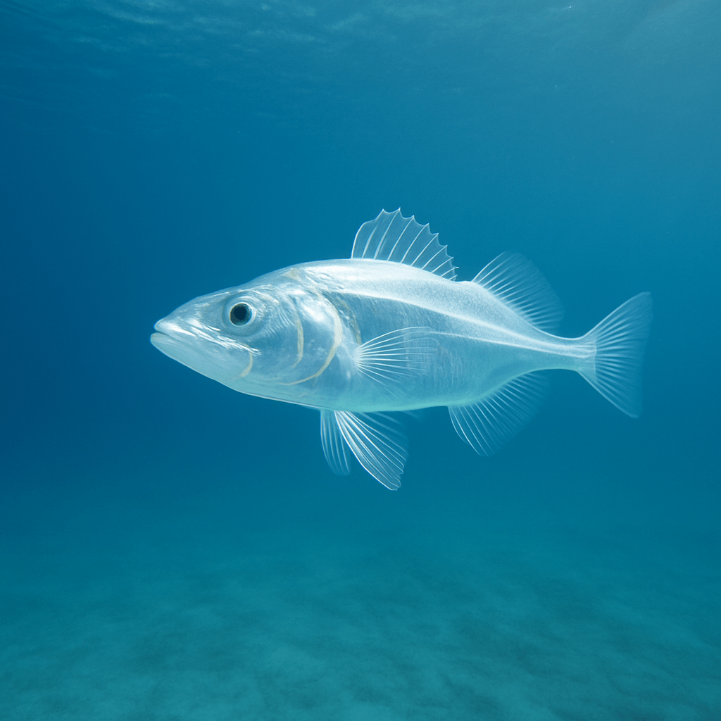 Poisson des glaces au sang transparent