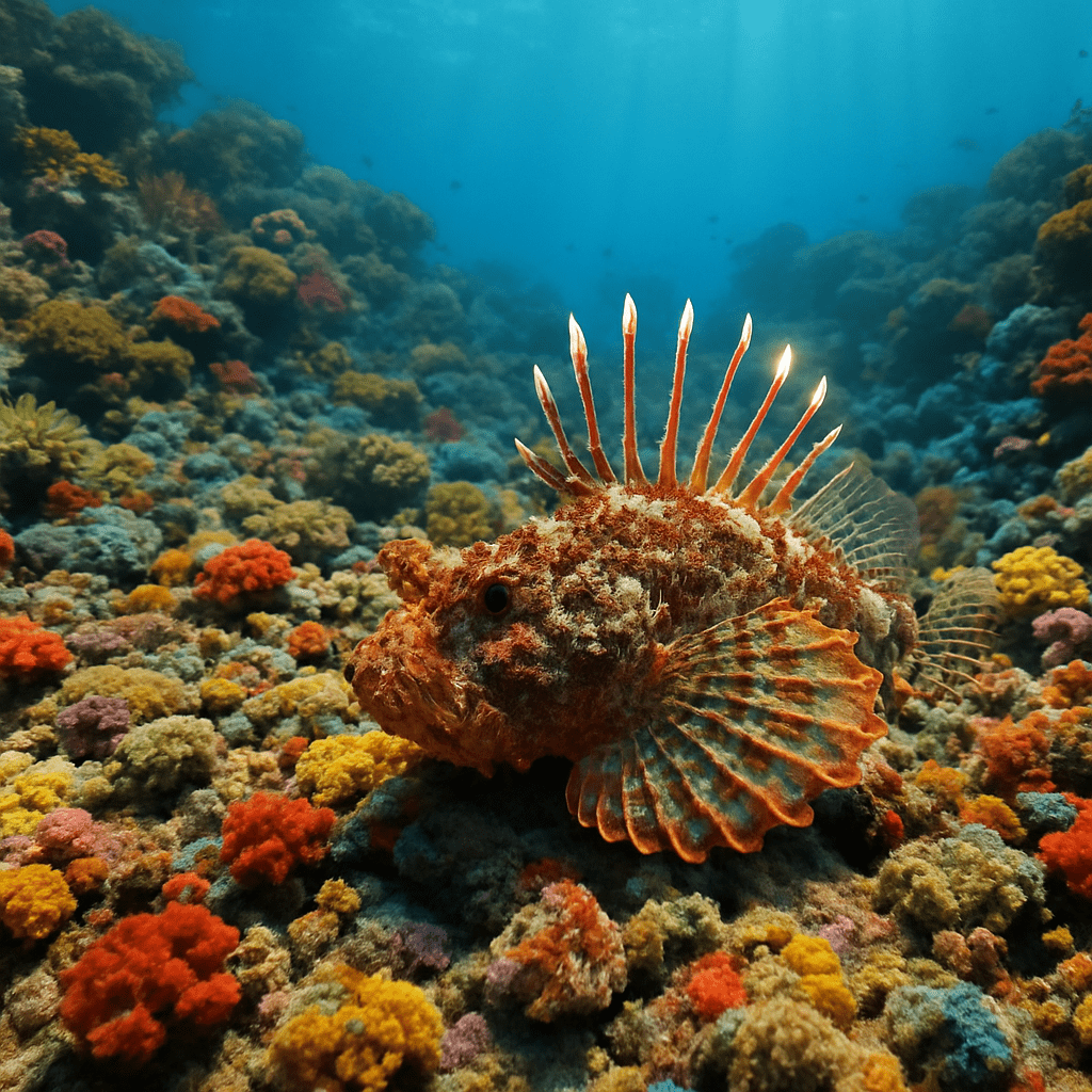 Rascasse volante - poisson venimeux